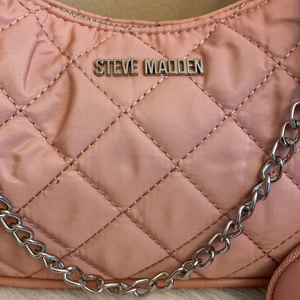 NWT Steve Madden (Btamela) Crossbody w/ AirPod Pouch- Peach - Picture 5 of 16